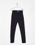 Skinny mid-rise trousers