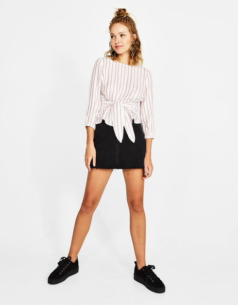 Fit Plaid Linen Shirt